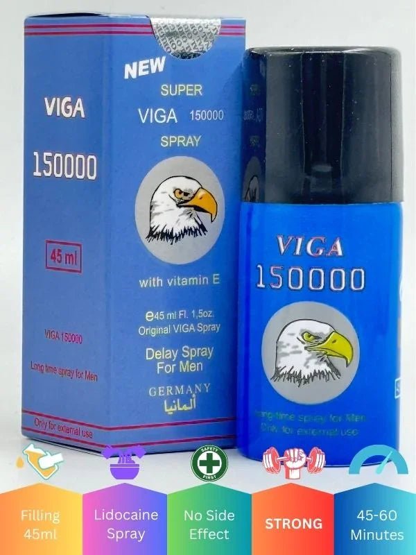 German Supper Viga Delay Spray - Herbalvila
