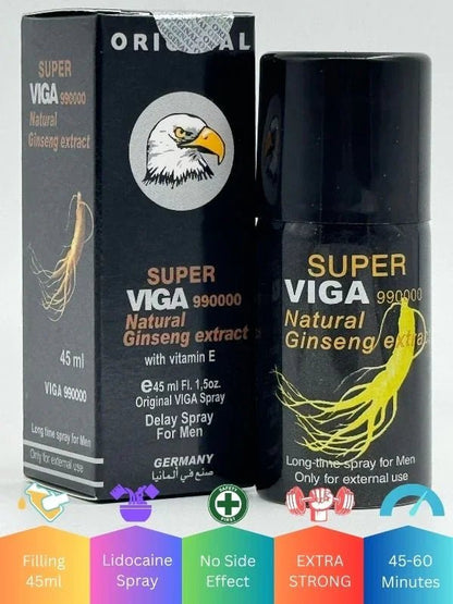 German Supper Viga Delay Spray - Herbalvila