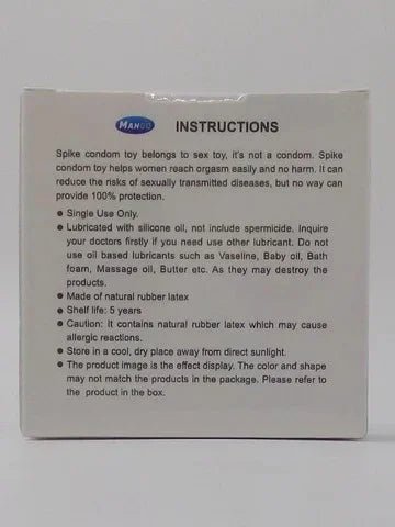Mango Chirk Spike Condom 1 Piece - Herbalvila