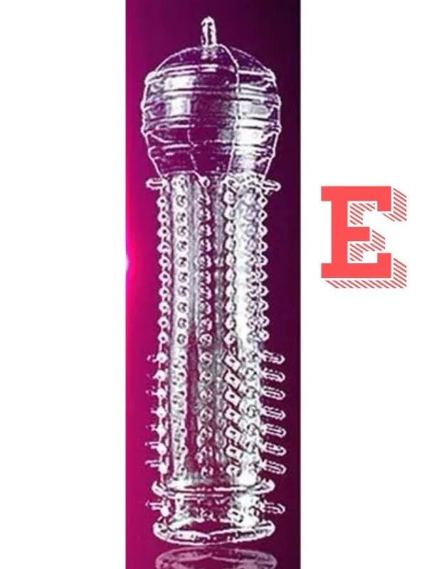 Soft Silicone Condoms - Spike Reusable Condoms - Washable Condoms - Herbalvila