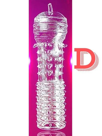 Soft Silicone Condoms - Spike Reusable Condoms - Washable Condoms - Herbalvila